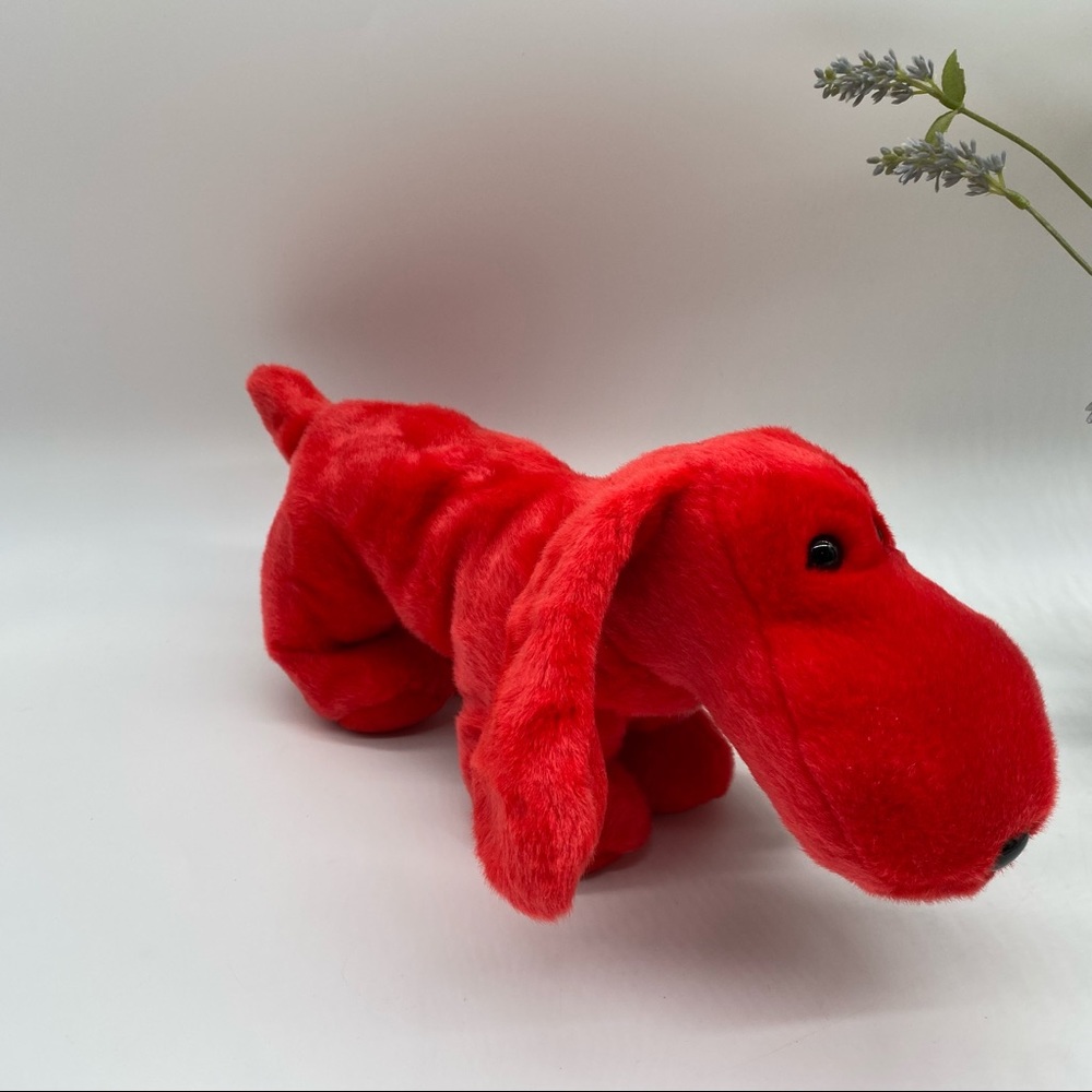 Ty Rover the Red Dog Beanie Buddy New With Tag Protect 1998